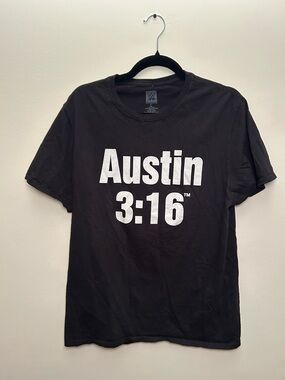 Austin 3:16 Graphic T-Shirt - Black